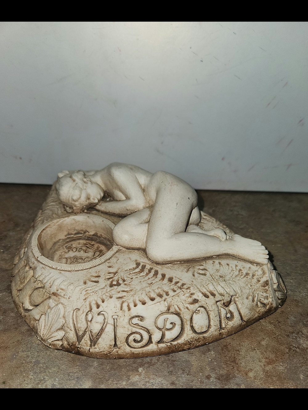 Resin Tealite Candle Sculpture  Risque Figure Handmade Canada Jennifer Scott